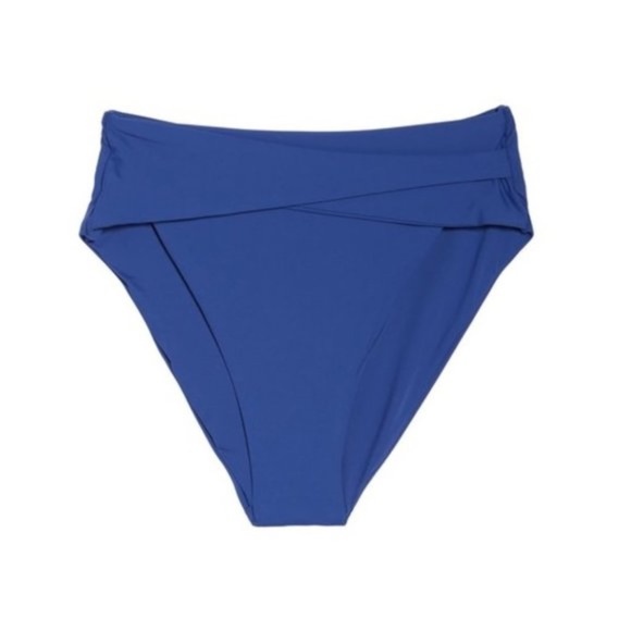 Becca Color Code Crossover High Waist Bikini Bottom - Picture 2 of 7
